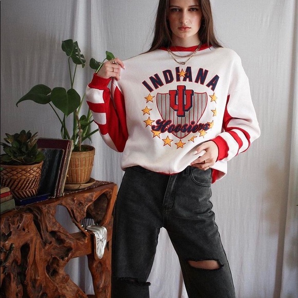 Vintage Indiana Hoosiers Sweatshirt - Picture 1 of 8